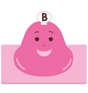 B